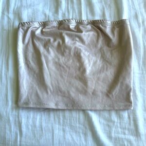Metallic Tube Top